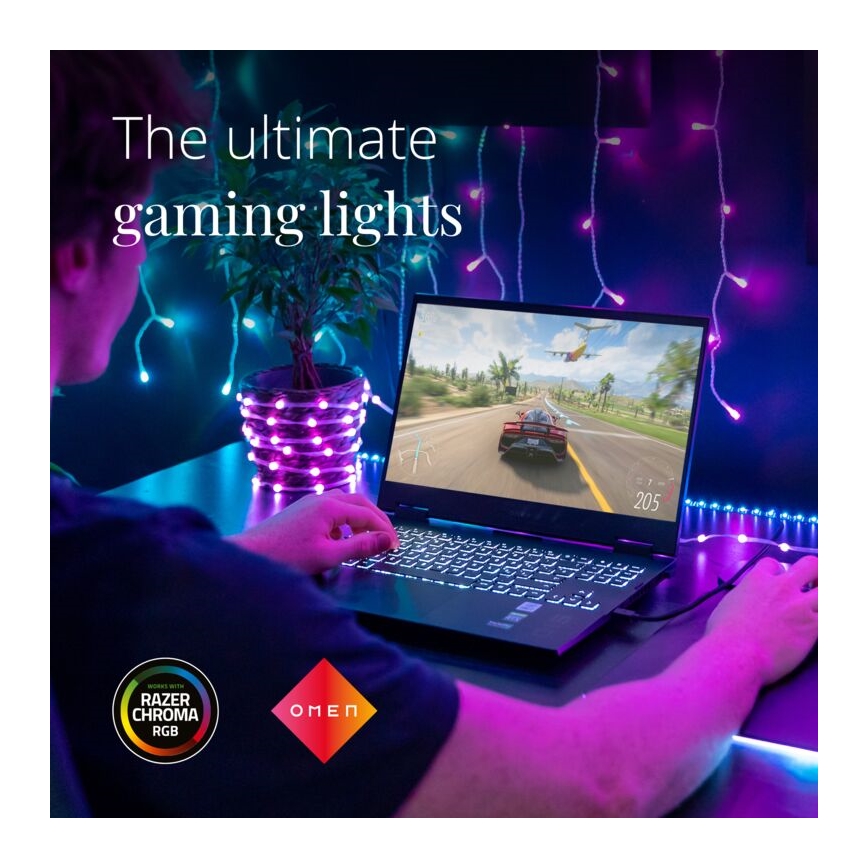 Twinkly - LED RGB Zunanji zatemnitveni trak DOTS 200xLED 10 m IP44 WiFi