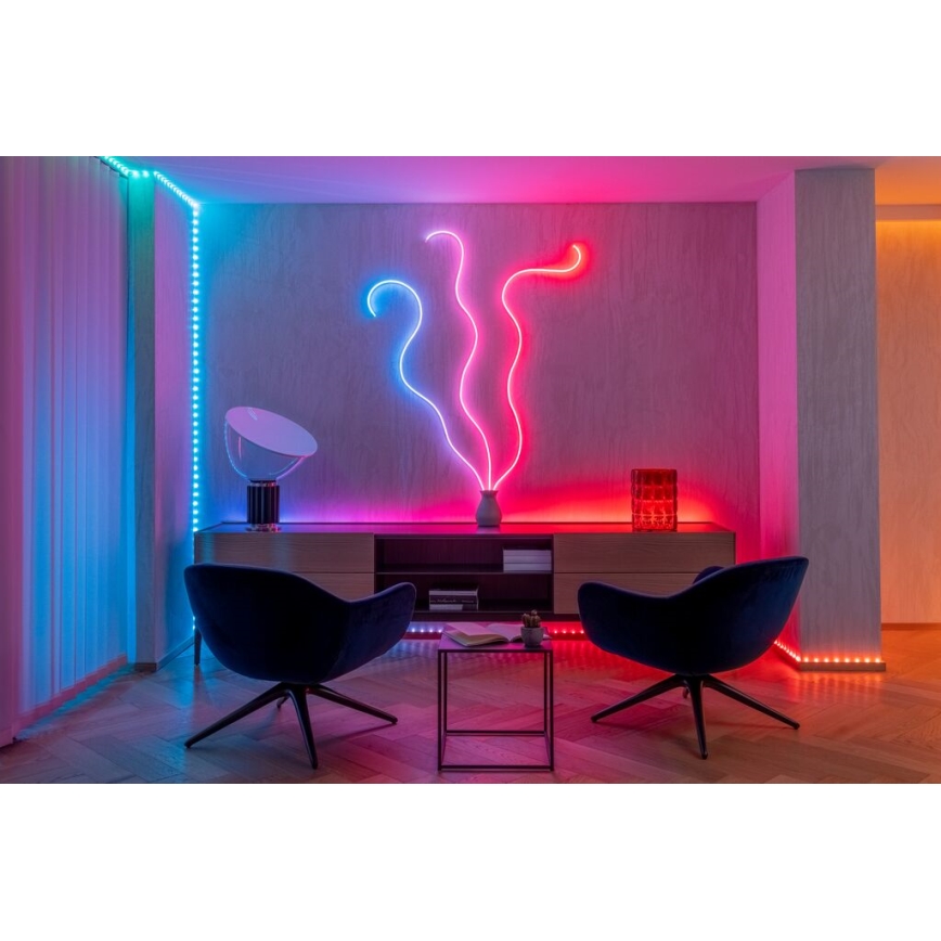 Twinkly - LED RGB Zatemnitveni trak FLEX 300xLED 3 m Wi-Fi