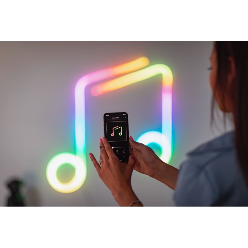 Twinkly - LED RGB Zatemnitveni trak FLEX 300xLED 3 m Wi-Fi