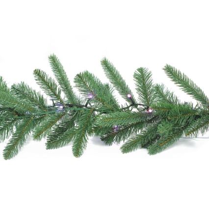 Twinkly - LED RGBW Zatemnitven Božična dekoracija PRE-LIT GARLAND 50xLED 3,15 m Wi-Fi