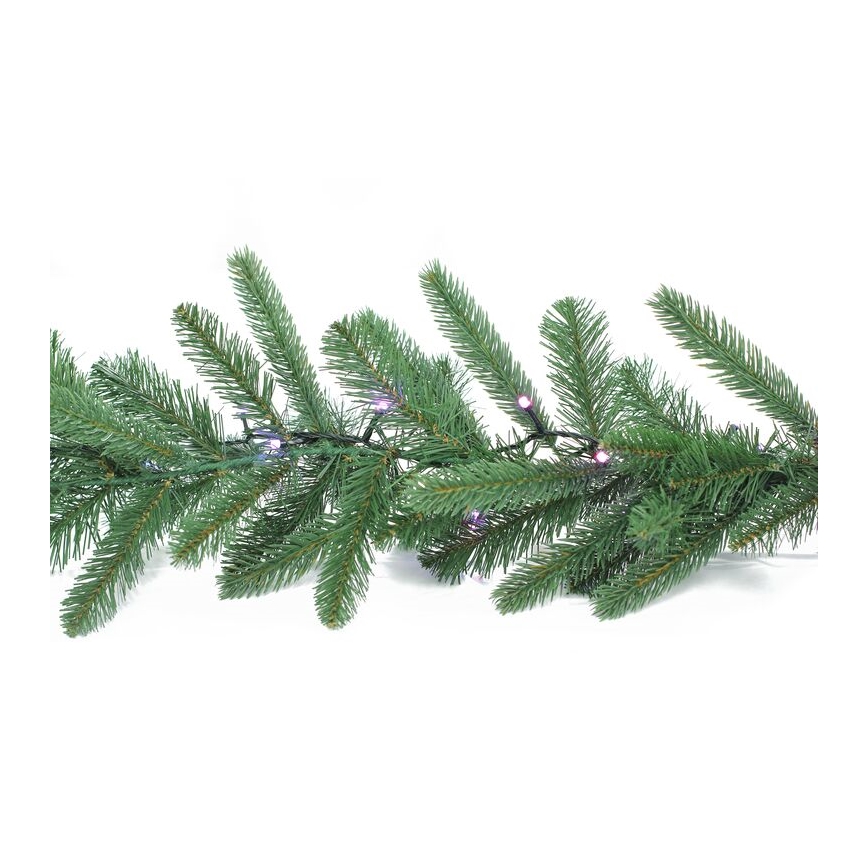 Twinkly - LED RGBW Zatemnitven Božična dekoracija PRE-LIT GARLAND 50xLED 3,15 m Wi-Fi