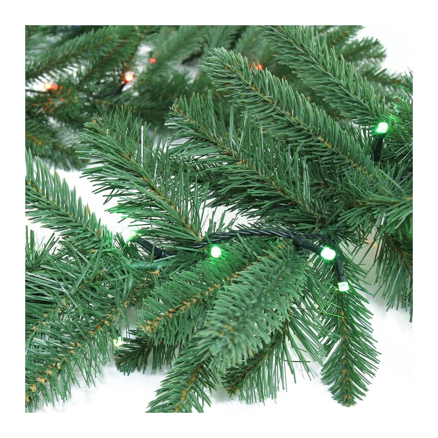 Twinkly - LED RGBW Zatemnitven Božična dekoracija PRE-LIT GARLAND 50xLED 3,15 m Wi-Fi