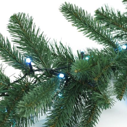 Twinkly - LED RGBW Zatemnitven Božična dekoracija PRE-LIT GARLAND 50xLED 3,15 m Wi-Fi