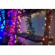 Twinkly - LED RGB Zatemnitvena zunanja Božična zavesa ICICLE 190xLED 11,5m IP44 Wi-Fi