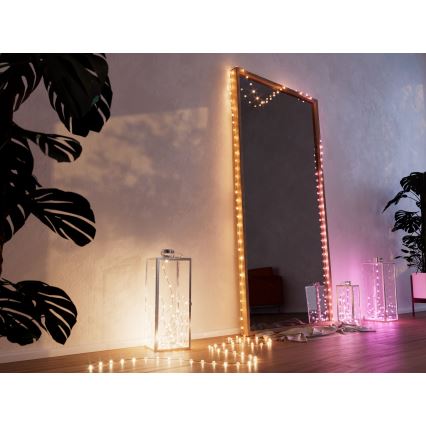 Twinkly - LED RGB Zatemnitvena božična veriga CANDIES 100xLED 8 m USB Wi-Fi