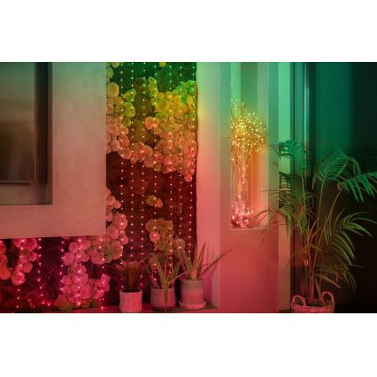 Twinkly - LED RGB Zatemnitvena božična veriga CANDIES 100xLED 8 m USB Wi-Fi
