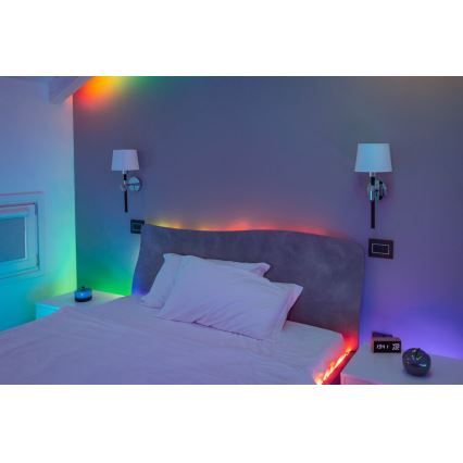 Twinkly - LED RGB Dodatek zatemnitveni trak LINE 100xLED 1,5 m Wi-Fi