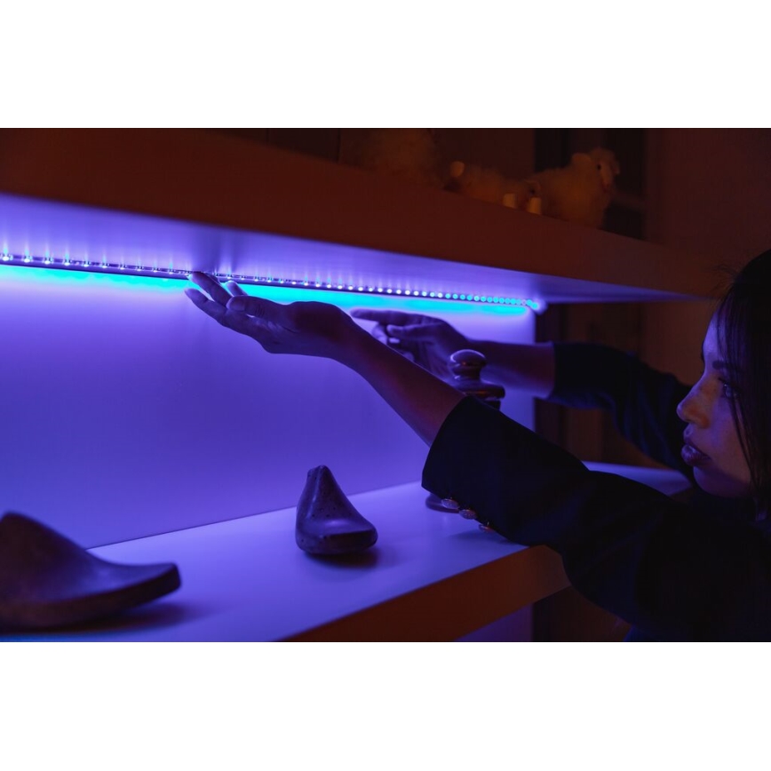Twinkly - LED RGB Dodatek zatemnitveni trak LINE 100xLED 1,5 m Wi-Fi