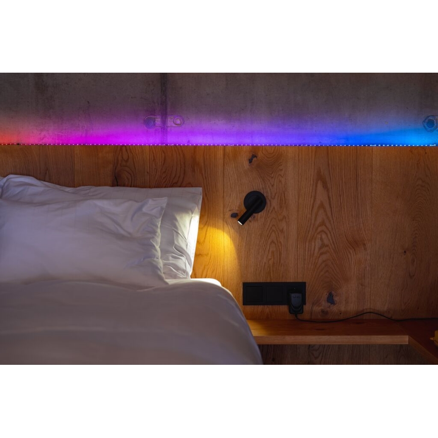 Twinkly - LED RGB Dodatek zatemnitveni trak LINE 100xLED 1,5 m Wi-Fi