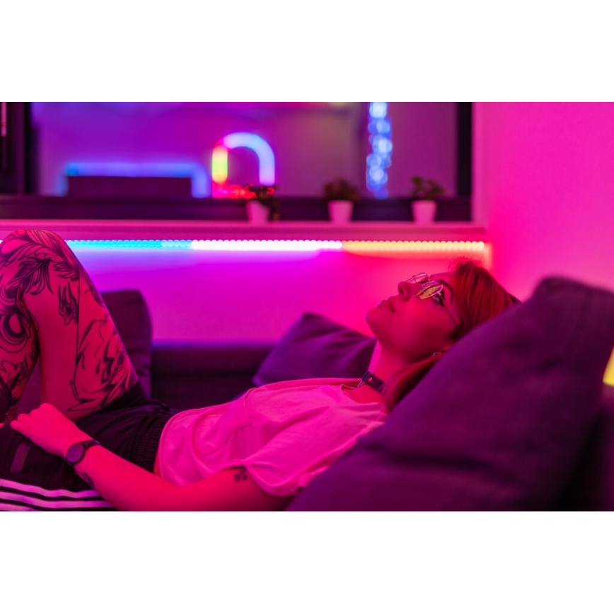 Twinkly - LED RGB Zatemnitveni trak LINE 100xLED 1,5 m Wi-Fi