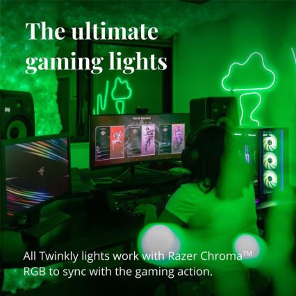 Twinkly - LED RGB Zatemnitveni trak LINE 100xLED 1,5 m Wi-Fi