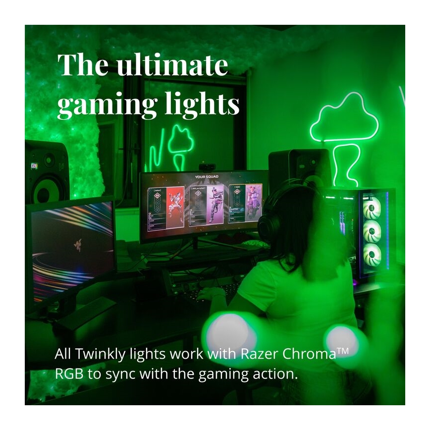 Twinkly - LED RGB Zatemnitveni trak LINE 100xLED 1,5 m Wi-Fi