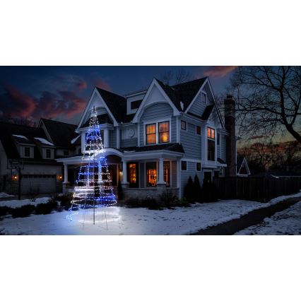 Twinkly - LED RGBW s možnostjo zatemnitve zunanja božična smreka LIGHT TREE 1000xLED 6 m IP44 Wi-Fi