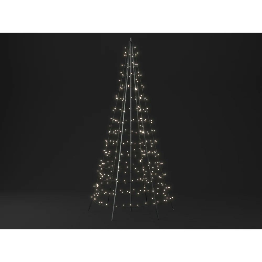 Twinkly - LED RGBW Zatemnitveno zunanje božično drevo LIGHT TREE 300xLED 2m IP44 Wi-Fi