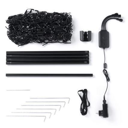 Twinkly - LED RGBW Zatemnitveno zunanje božično drevo LIGHT TREE 300xLED 2m IP44 Wi-Fi