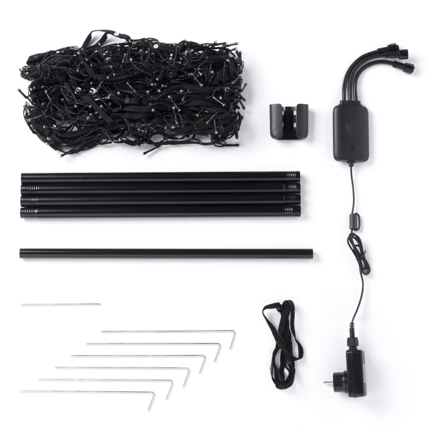 Twinkly - LED RGBW Zatemnitveno zunanje božično drevo LIGHT TREE 300xLED 2m IP44 Wi-Fi