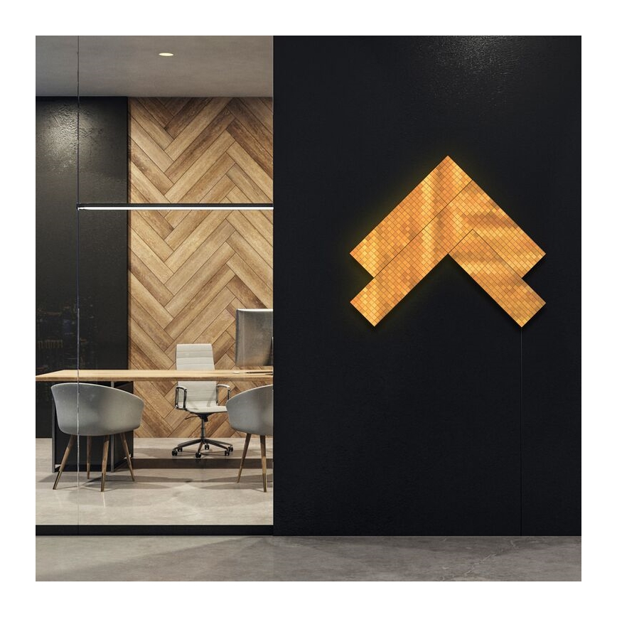 Twinkly - LED RGB Zatemnitveni panel SQUARES 64xLED 16x16 cm Wi-Fi