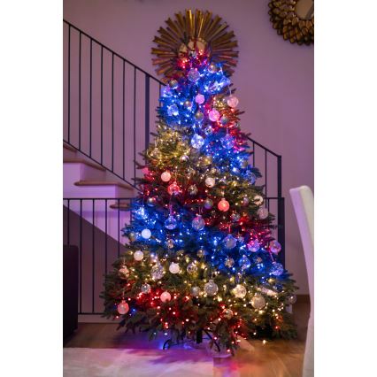 Twinkly - LED RGBW Zatemnitven zunanji božična veriga STRINGS 250xLED 23,5m IP44 Wi-Fi