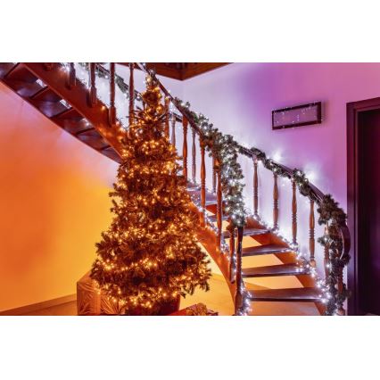 Twinkly - LED Zatemnitvena zunanja božična veriga STRINGS 400xLED 35,5m IP44 Wi-Fi