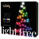 Twinkly - LED RGBW Zatemnitveno zunanje božično drevo LIGHT TREE 70xLED IP44 Wi-Fi