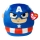 TY - Plišasta igrača Squishy CAPTAIN AMERICA 22 cm