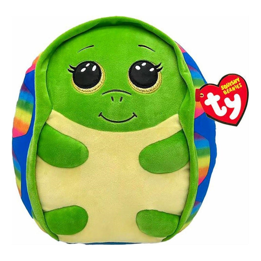 TY - Plišasta igrača Squishy SHRUGS želva 22 cm
