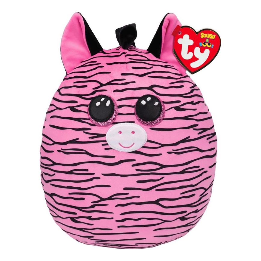 TY - Plišasta igrača Squishy ZOEY zebra 22 cm