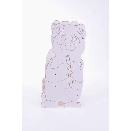 Učilna stolp PANDA bela/javor