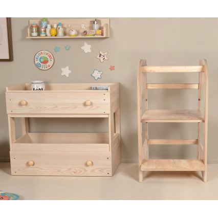 Učni stolp 90x50 cm rjav