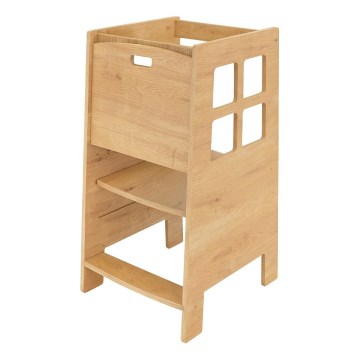 Učni stolp KULE 90x50 cm rjav