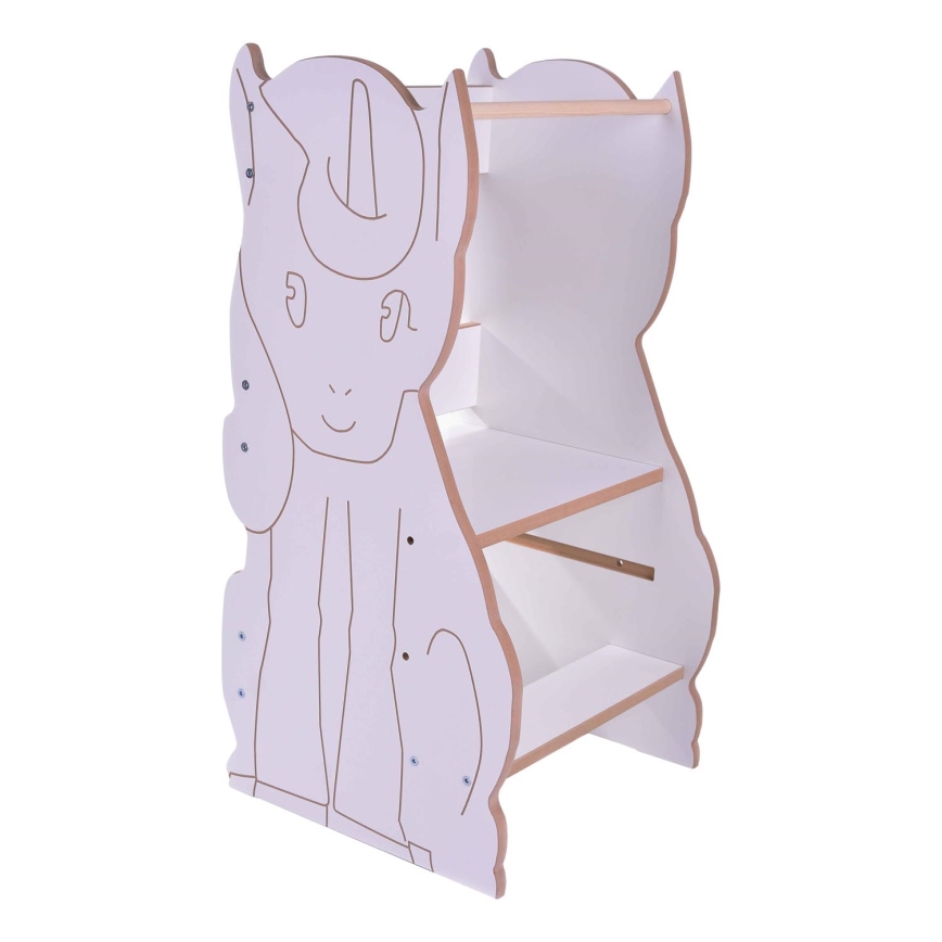 Učni stolp UNICORN bela