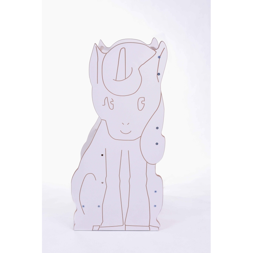 Učni stolp UNICORN bela