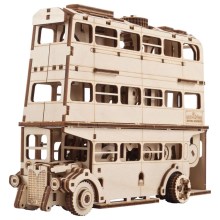 Ugears - 3D lesena mehanična sestavljanka Harry Potter knight bus