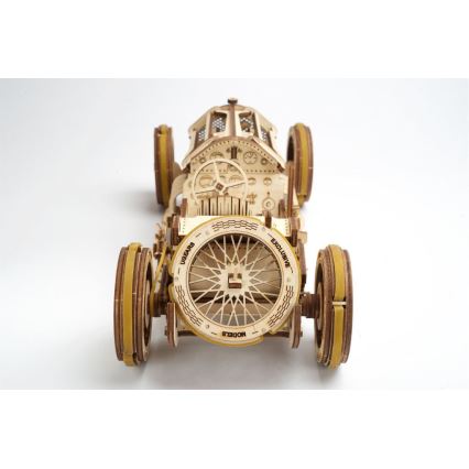 Ugears - 3D lesena mehanična sestavljanka U9 Car Grand Prix