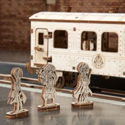 Ugears - 3D lesena mehanska sestavljanka Harry Potter Hogwarts express