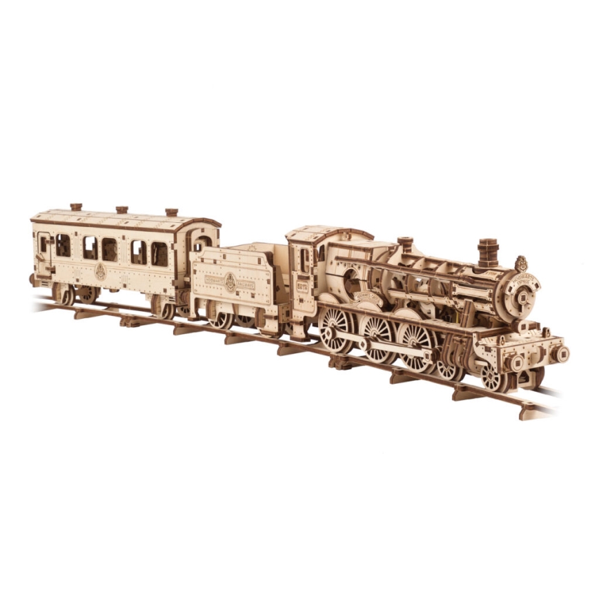 Ugears - 3D lesena mehanska sestavljanka Harry Potter Hogwarts express