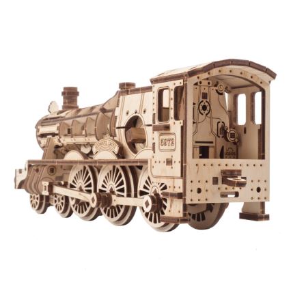 Ugears - 3D lesena mehanska sestavljanka Harry Potter Hogwarts express