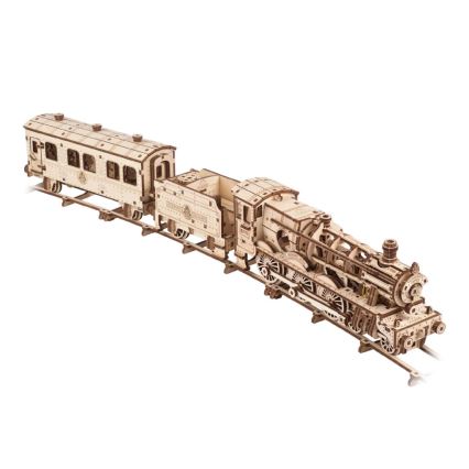 Ugears - 3D lesena mehanska sestavljanka Harry Potter Hogwarts express