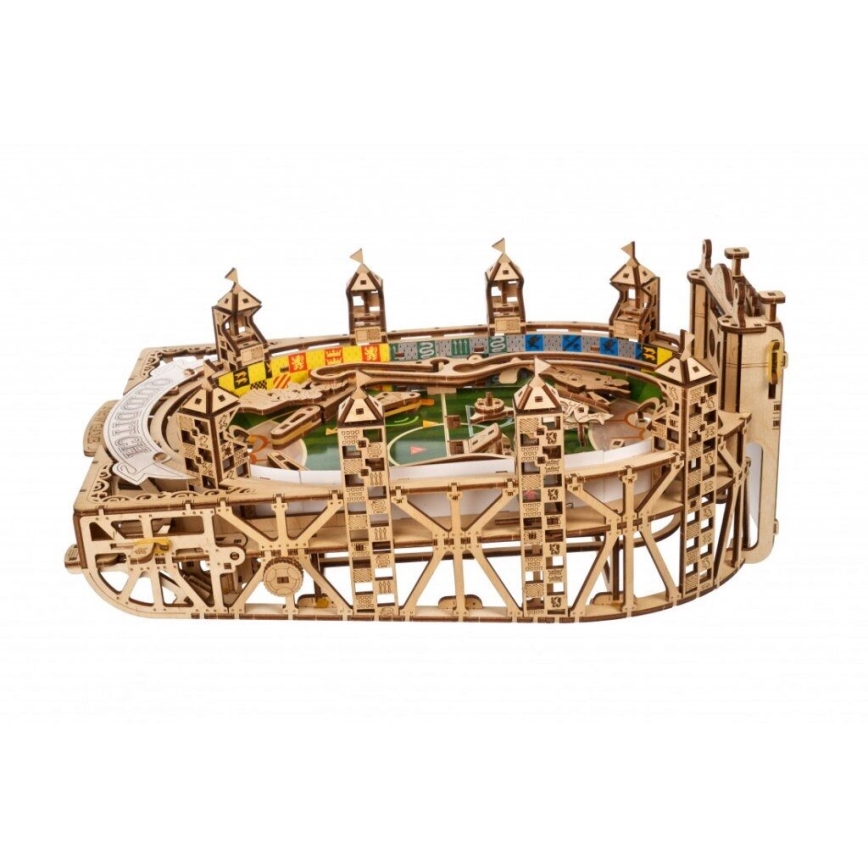 Ugears - 3D lesena mehanska sestavljanka Harry Potter Quidditch Pinball