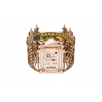 Ugears - 3D lesena mehanska sestavljanka Harry Potter Quidditch Pinball