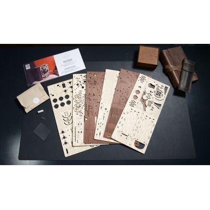 Ugears - 3D lesena mehanska sestavljanka Knjiga skrivnosti