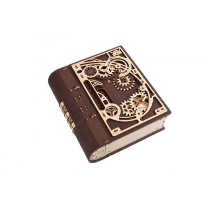 Ugears - 3D lesena mehanska sestavljanka Knjiga skrivnosti