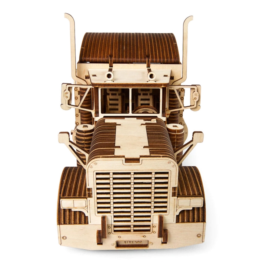 Ugears - 3D lesena mehanska sestavljanka Tovornjak s polpriklopnikom Heavy Boy