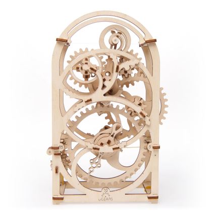 Ugears - 3D lesena mehanska sestavljanka Urni mehanizem