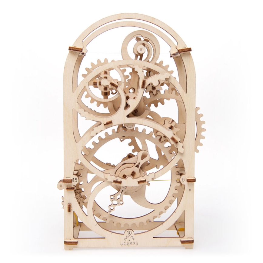 Ugears - 3D lesena mehanska sestavljanka Urni mehanizem