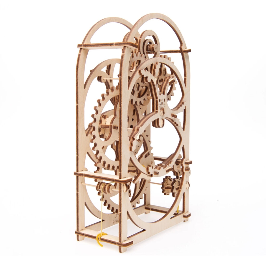 Ugears - 3D lesena mehanska sestavljanka Urni mehanizem