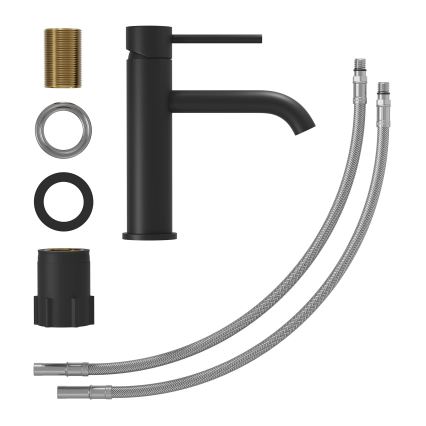 Umivalniška baterija SOVANG 18,3 cm mat črna