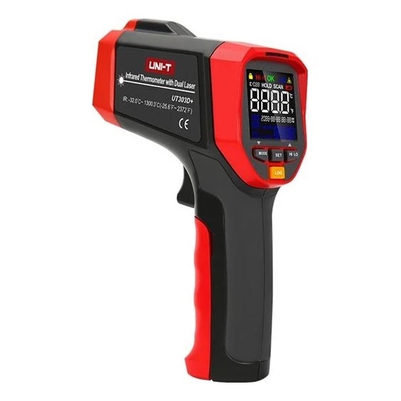Uni-T - Infrardeči brezkontaktni termometer 1x9V 6LR61 1300°C