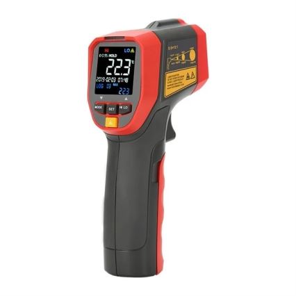 Uni-T - Infrardeči brezkontaktni termometer 1x9V 6LR61 600°C