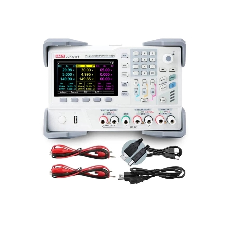Uni-T UDP3305S - Laboratorijski napajalnik UDP3305S 0-30V/0-6A